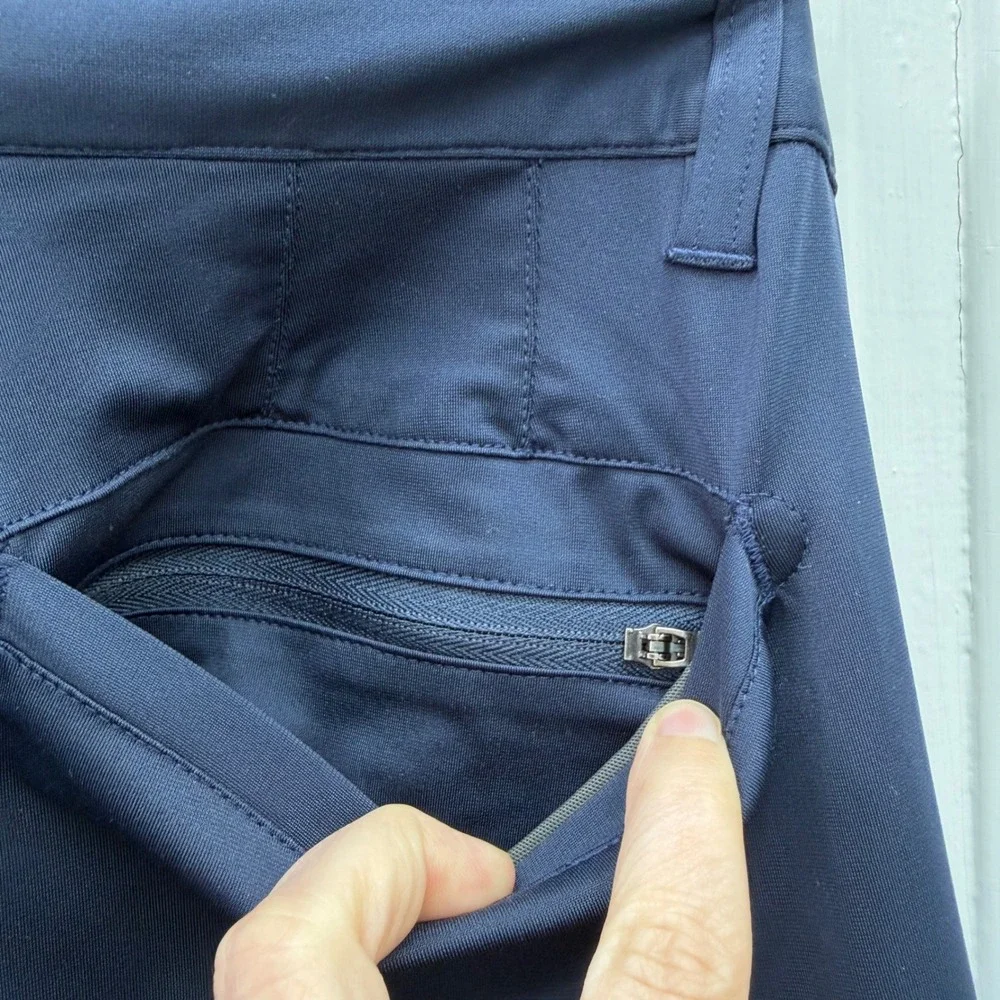 Rhone Commuter Navy Blue Performance Golf Dress Pants Men's 31‎ x 31.5